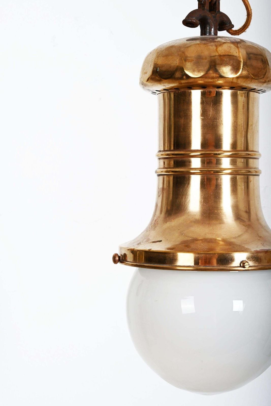 2027.0 Art Nouveau Department Store Or Factory Lamp photo