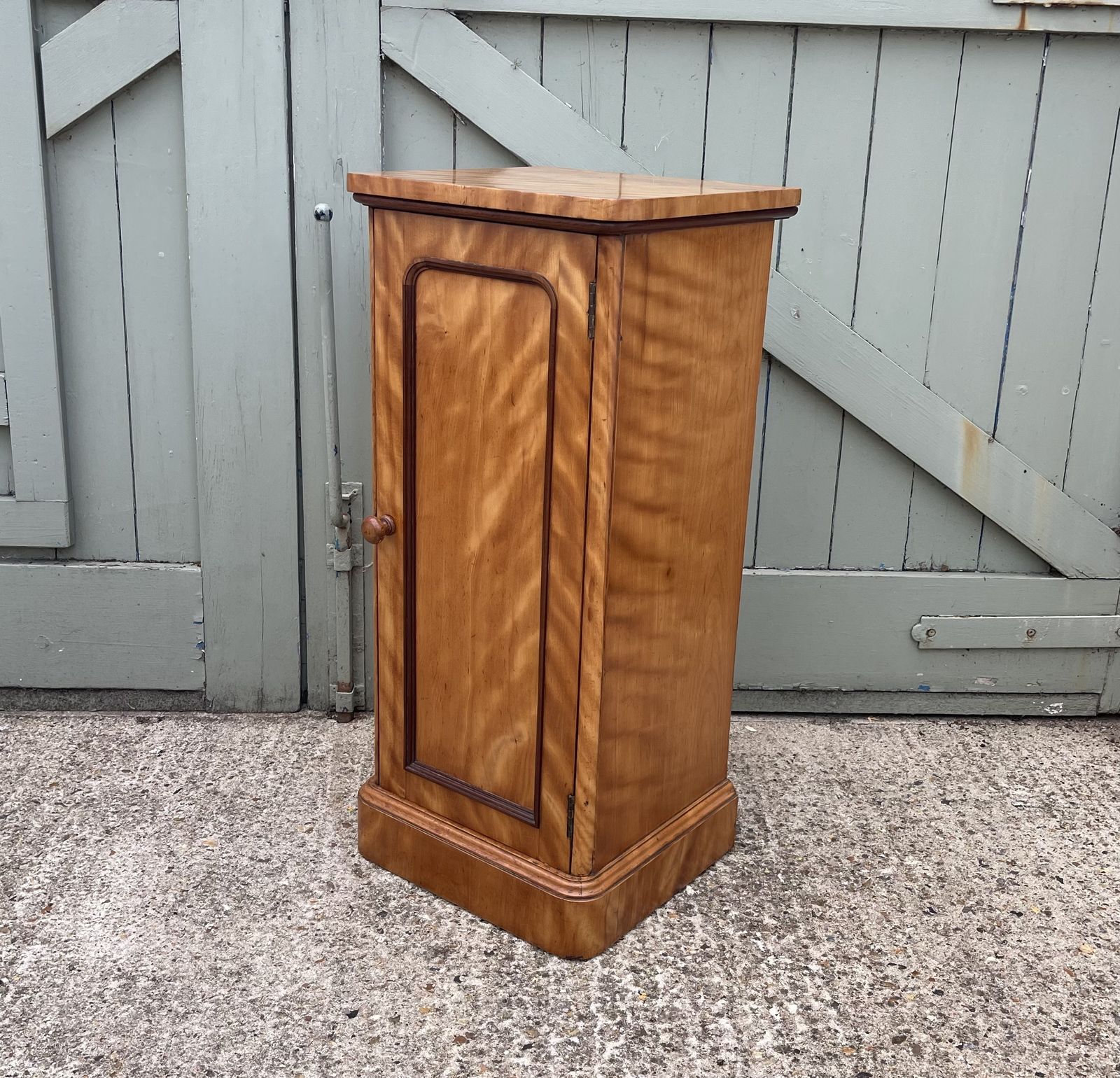 19th Century Bedside Cupboard By Lamb Of Manchester