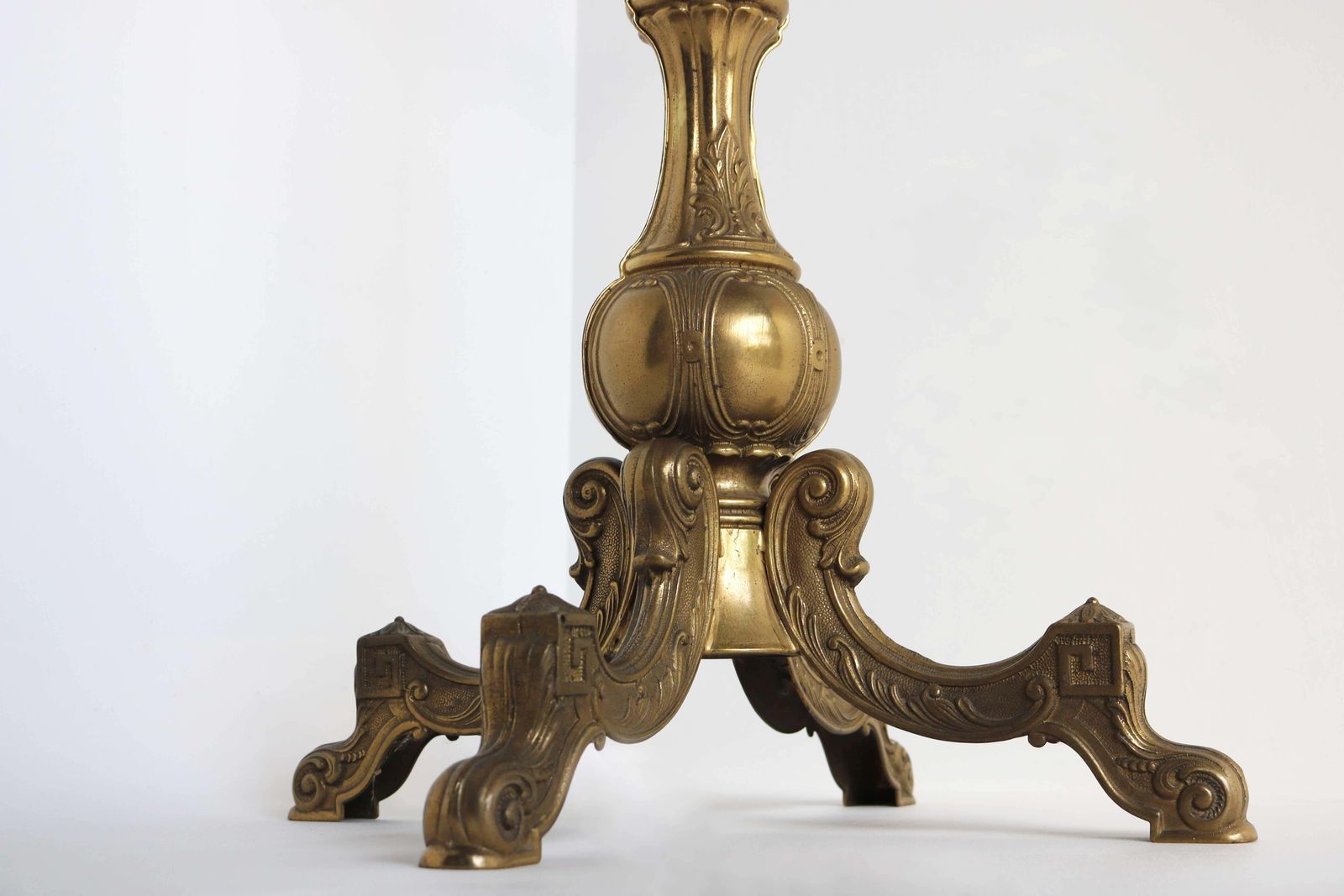 photo buy Italian Ornate Antique Brass & Onyx Brown Marble Coat Hat Rack Hall Tree, 1950s