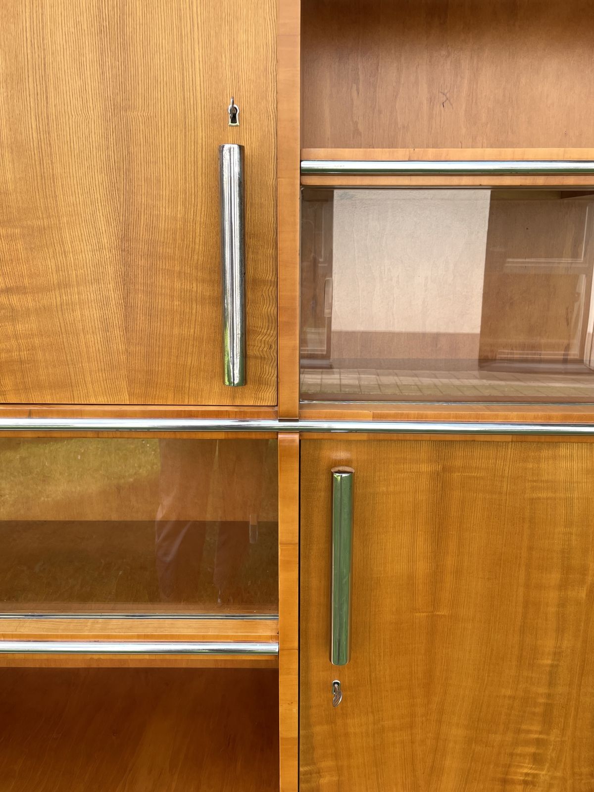 Furniture Mücke Melder Highboard Vitrine Iconic Functionalism From 1930s Czechoslovakia photo