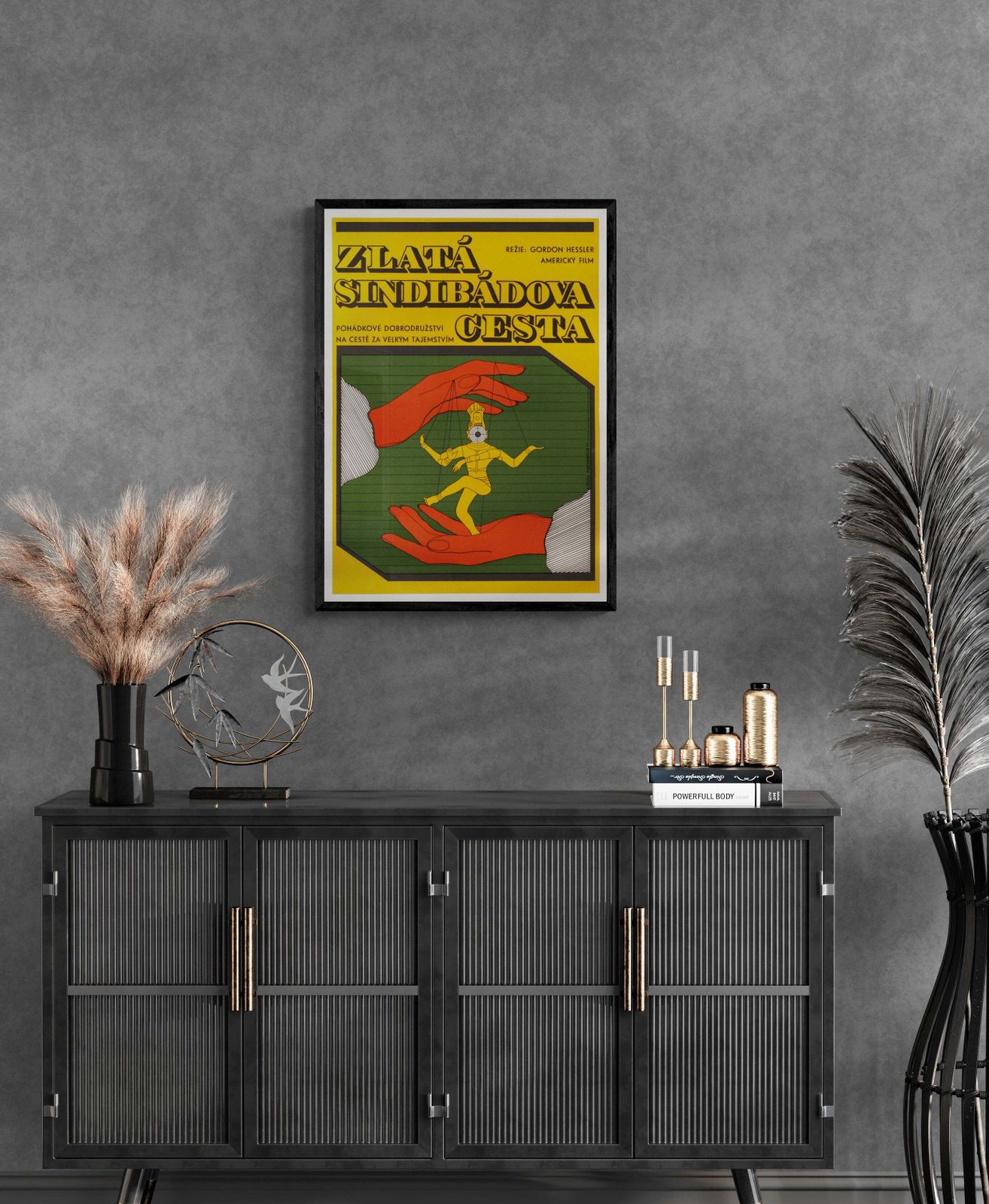 The Golden Voyage Of Sinbad Original Czech A1 Poster photo furniture