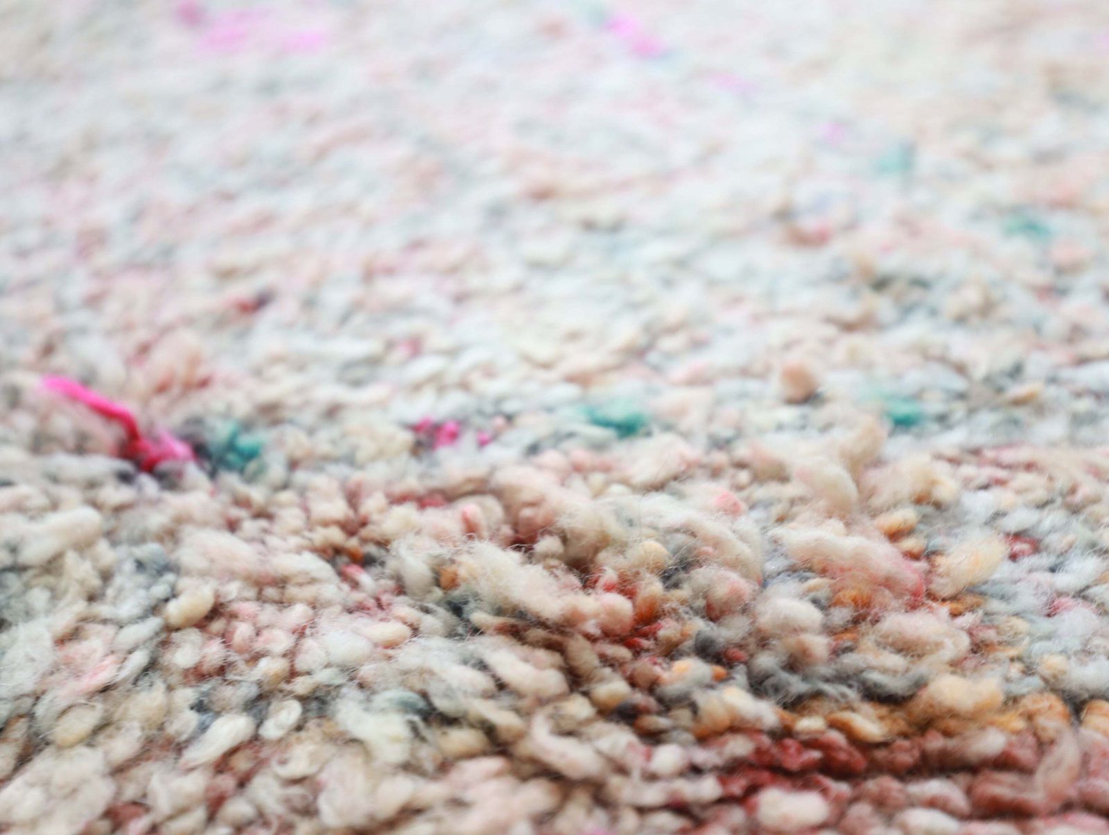 Tazerzit Vintage Moroccan Rug 6'1" X9'4" photo vintage