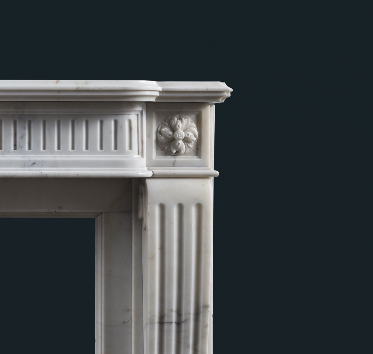 Louis XVI Style Marble Fireplace Surround photo buy