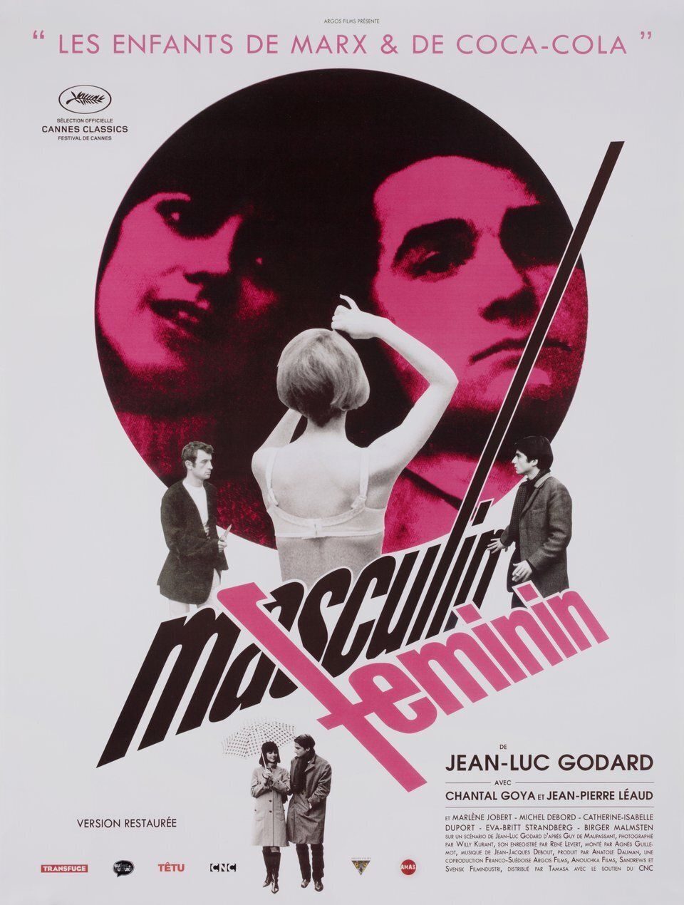 Masculin Feminin Original Japanese R2023 B2 Poster