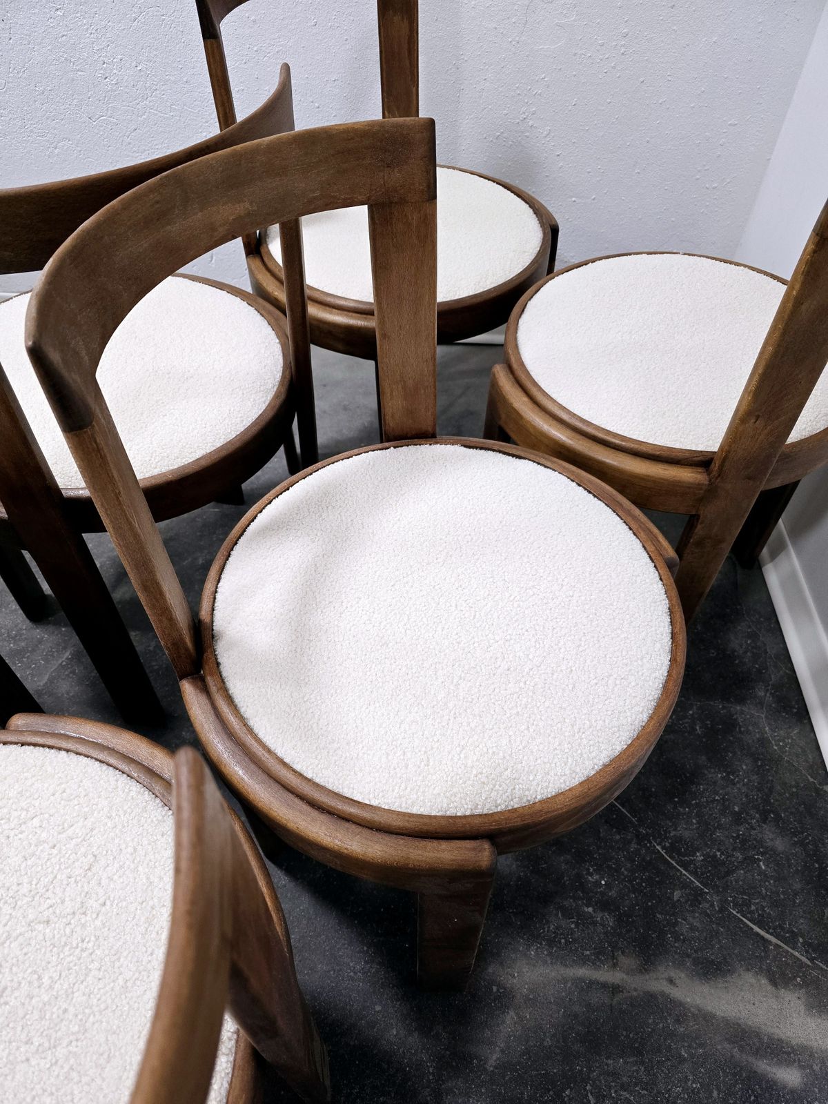 photo furniture Bentwood Dining Chairs 1960s, 1 Of 6