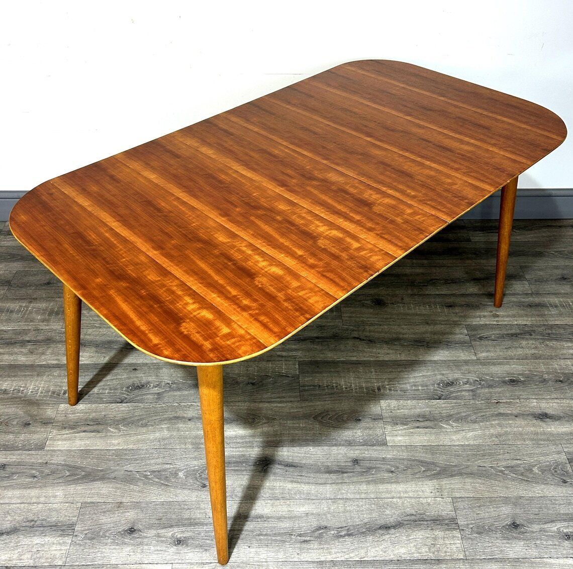 Fabulous Mid Century 1950's Extending Dining Table Heals For Jason Chairs Scarce photo 645.0