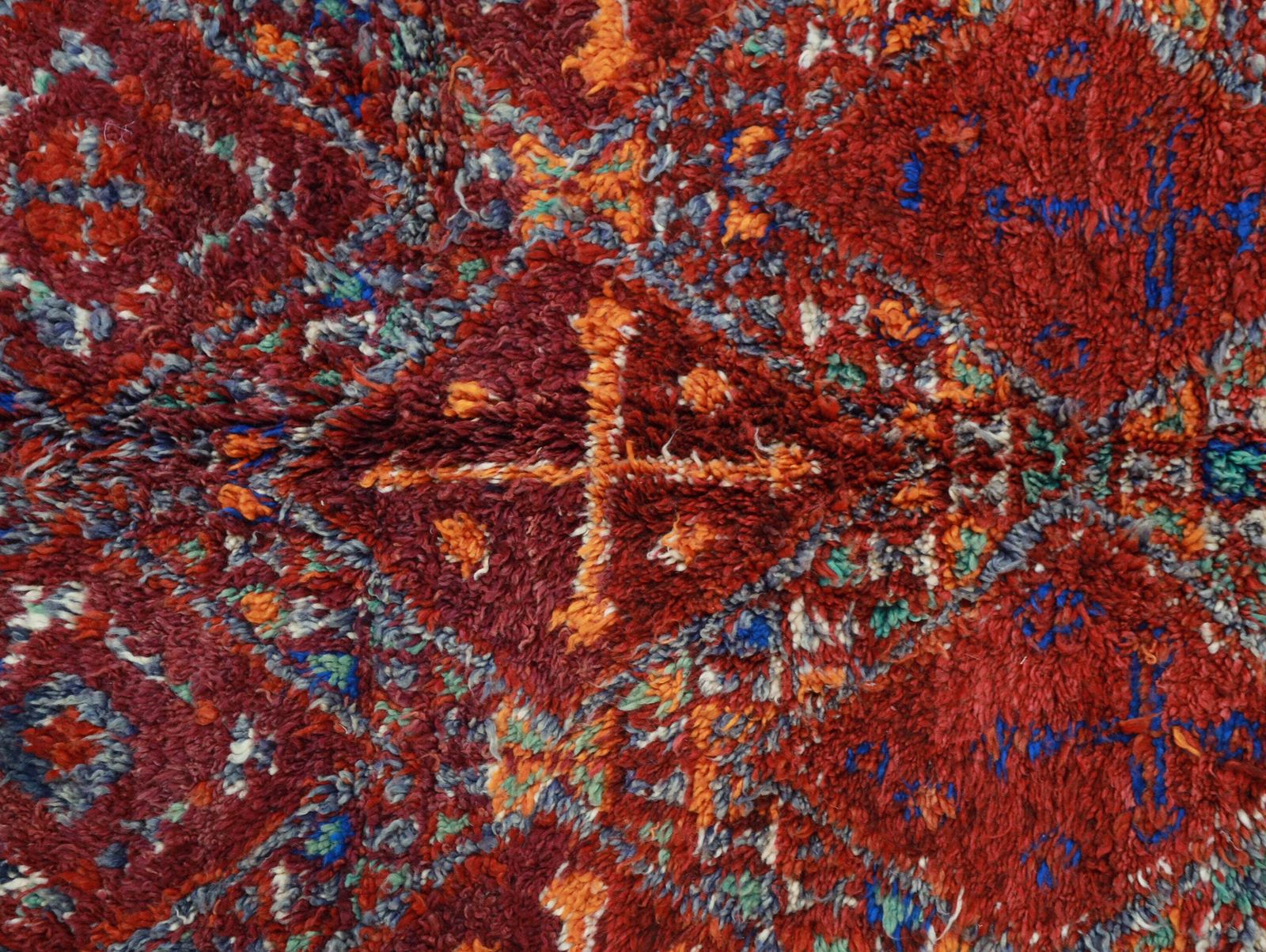 Nassira Vintage Moroccan Rug 5'9" X 12'7" photo Textiles