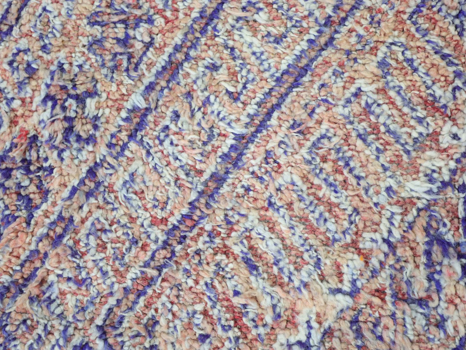 Businat Vintage Moroccan Rug 6'8" X 13'1" photo 1518.0