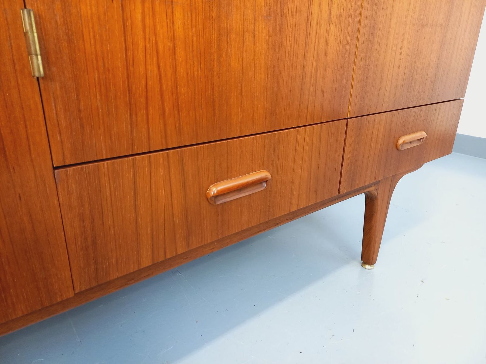 Scandinavian Wardrobe With 4 Teak Doors photo for sale