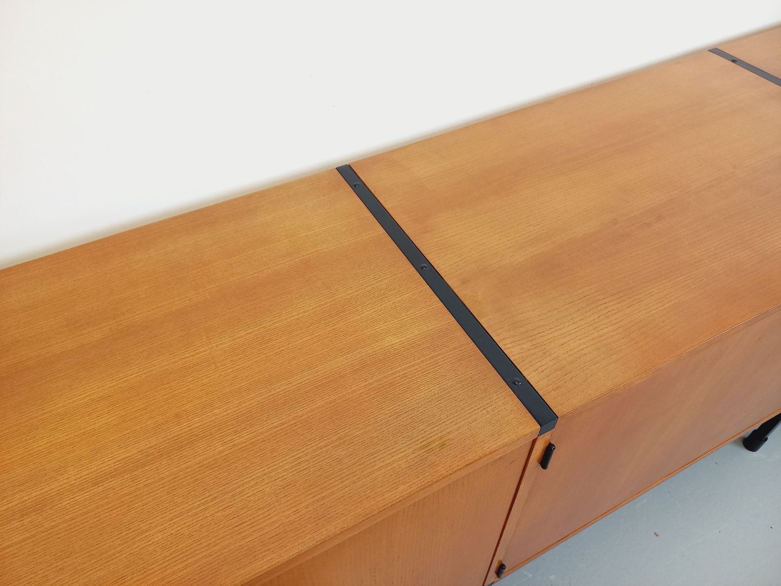 Arp Minvielle Sideboard By Guariche Mortier Motte In Ash And Black Metal photo vinterior
