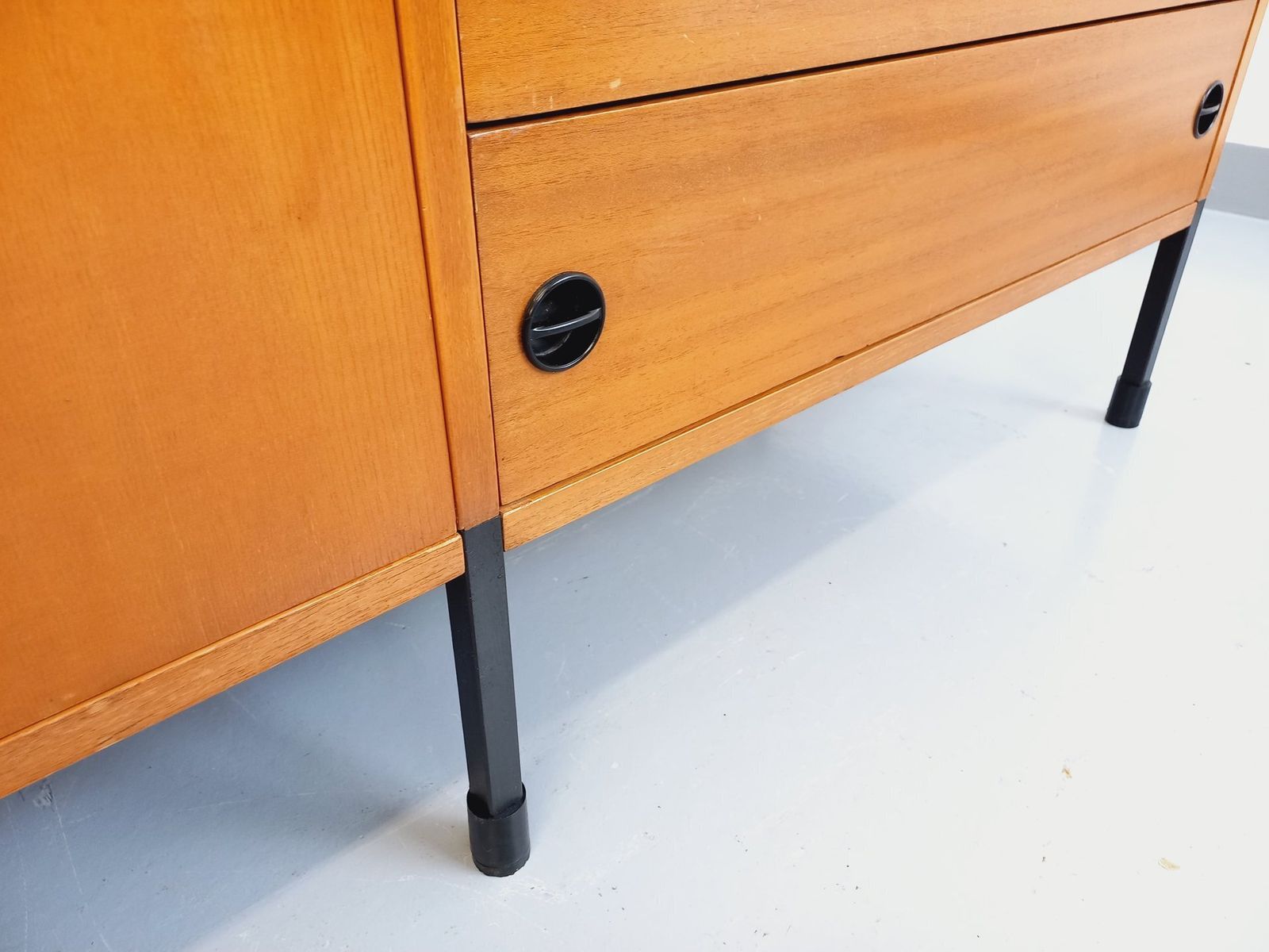 Arp Minvielle Sideboard By Guariche Mortier Motte In Ash And Black Metal photo buy