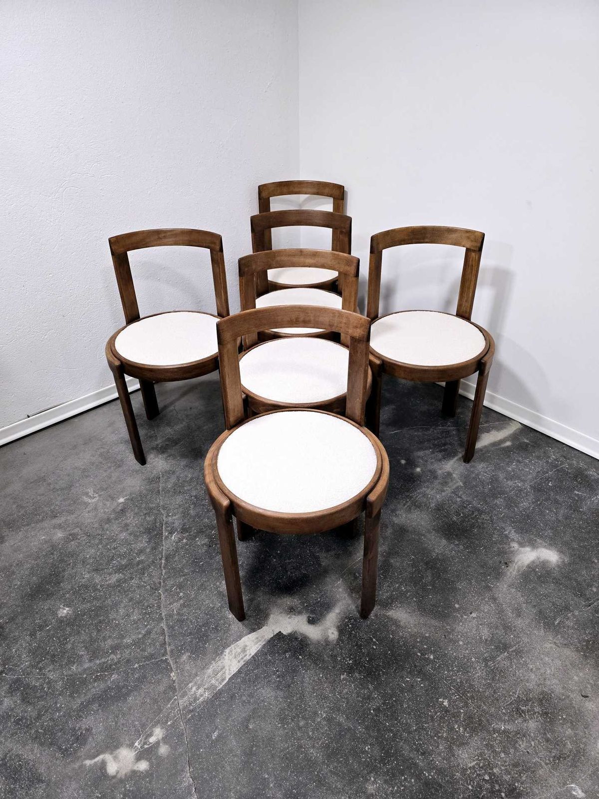 4352.0 Bentwood Dining Chairs 1960s, Set Of 6 photo