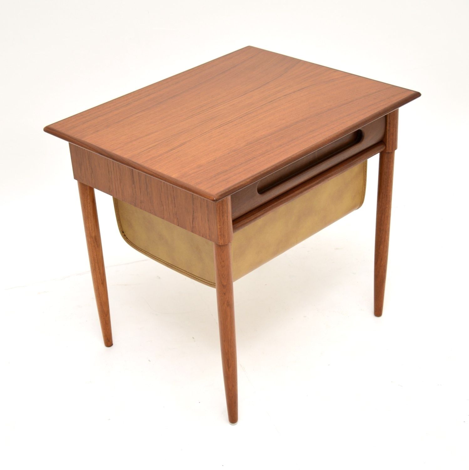 Vintage Teak Side Table By Karl Edvard Korseth photo for sale