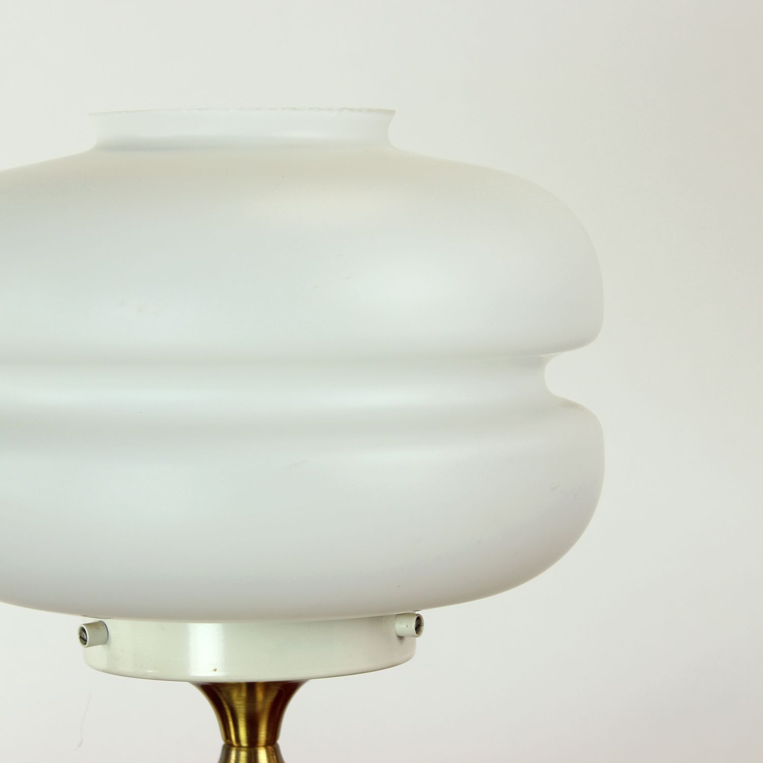 photo furniture Space Age Table Lamp In Metal & Glass By Napako, Czechoslovakia 1970s