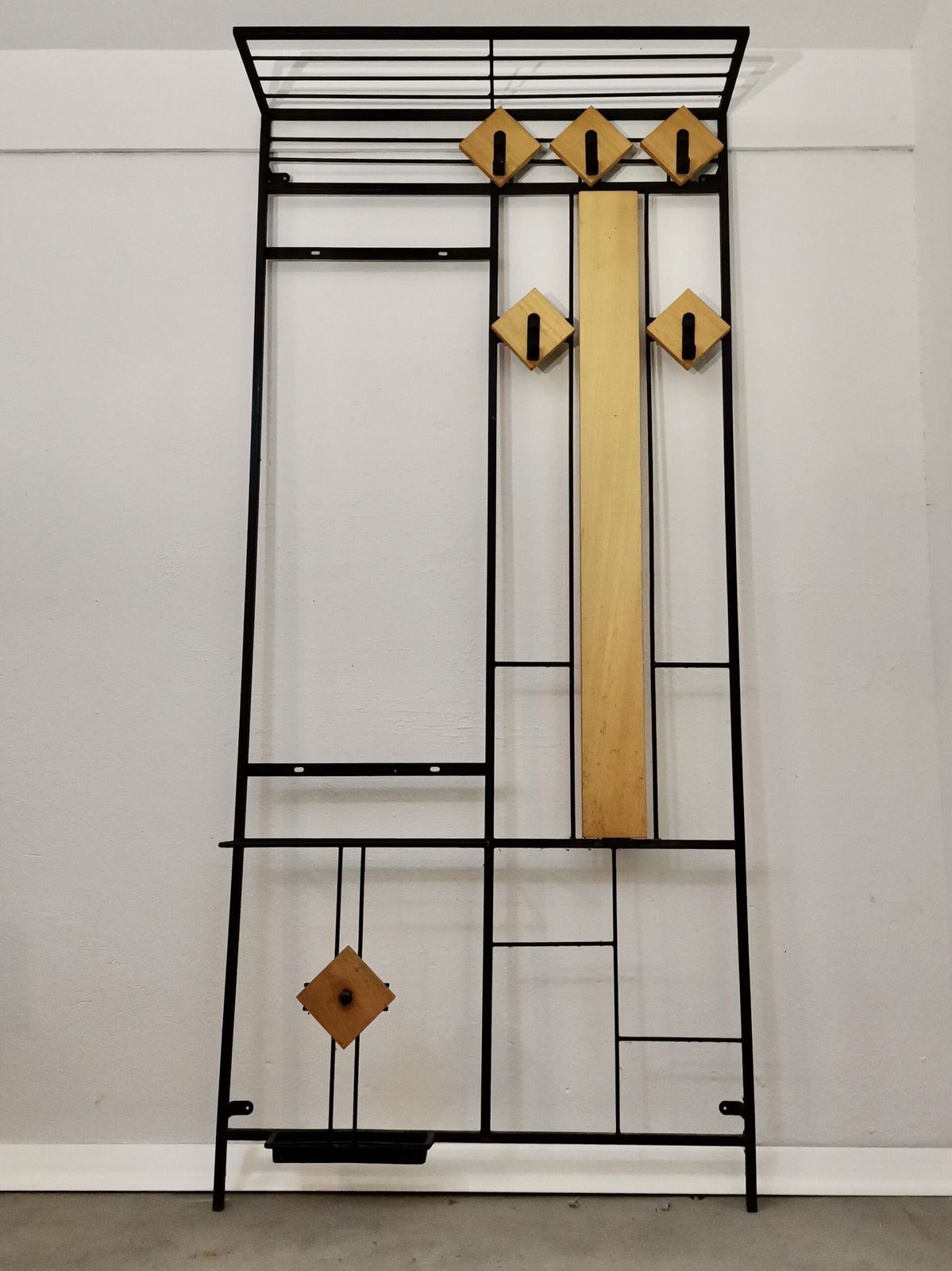 Coat Hanger, Wall Pannel, 1960s