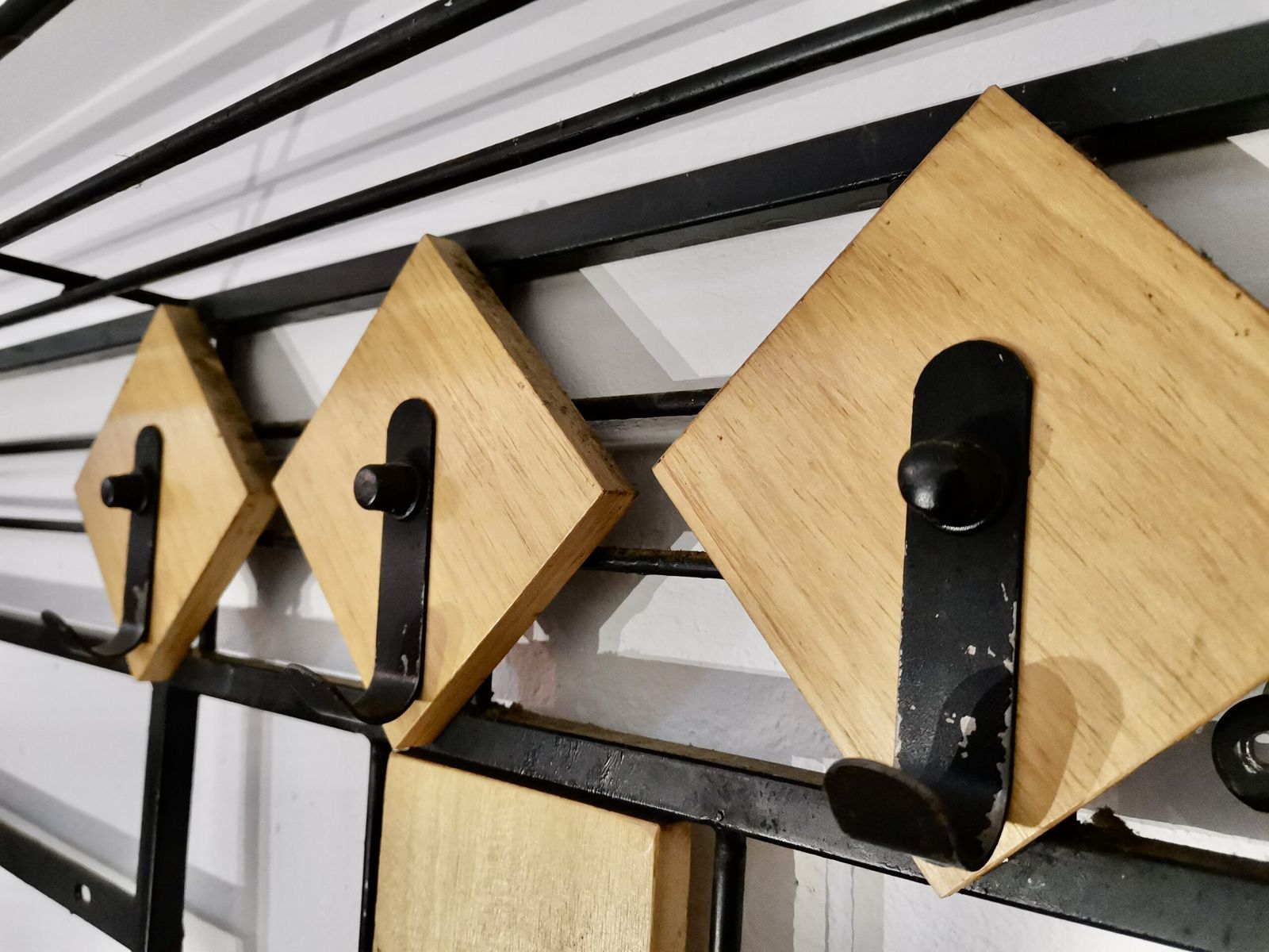 Coat Hanger, Wall Pannel, 1960s photo vinterior