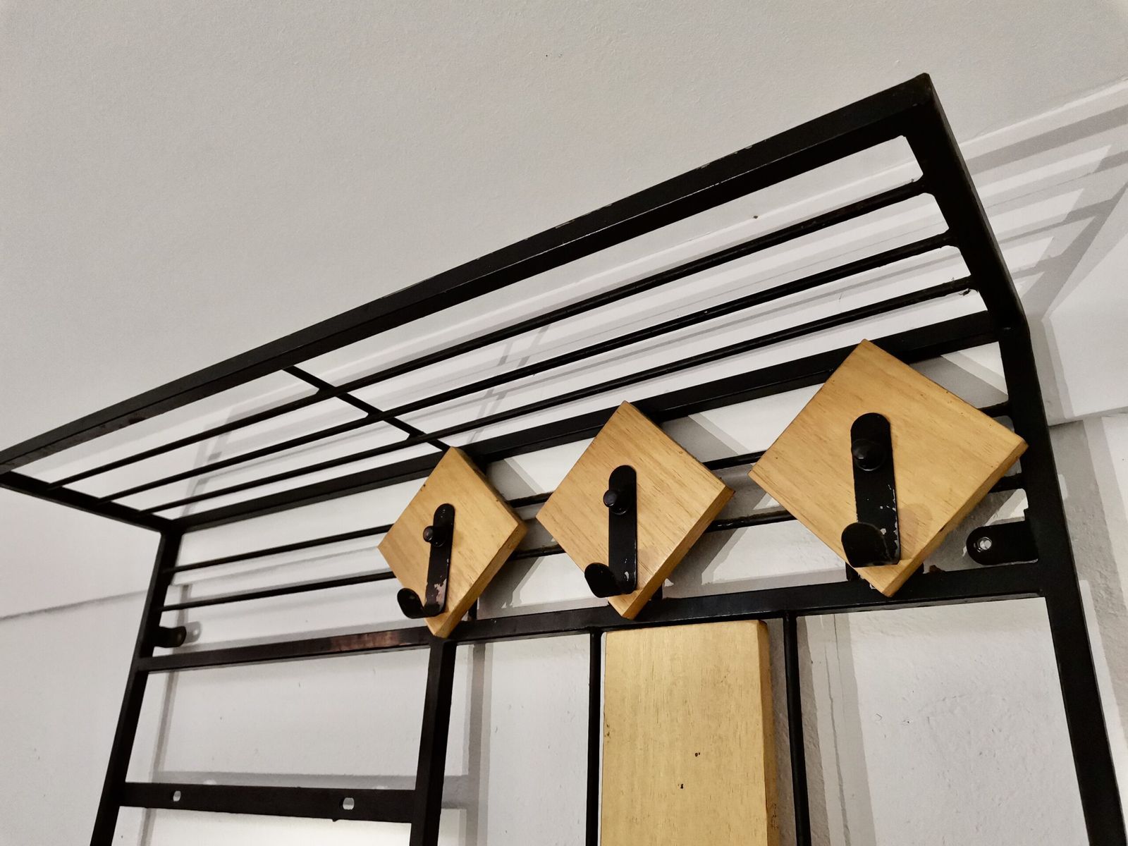 Coat Hanger, Wall Pannel, 1960s photo vintage