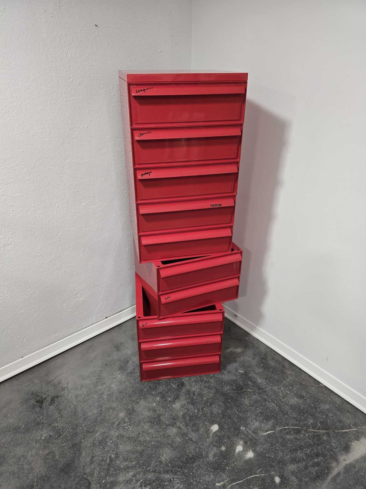 Kartell Drawers By Simon Fussell 1970s photo furniture