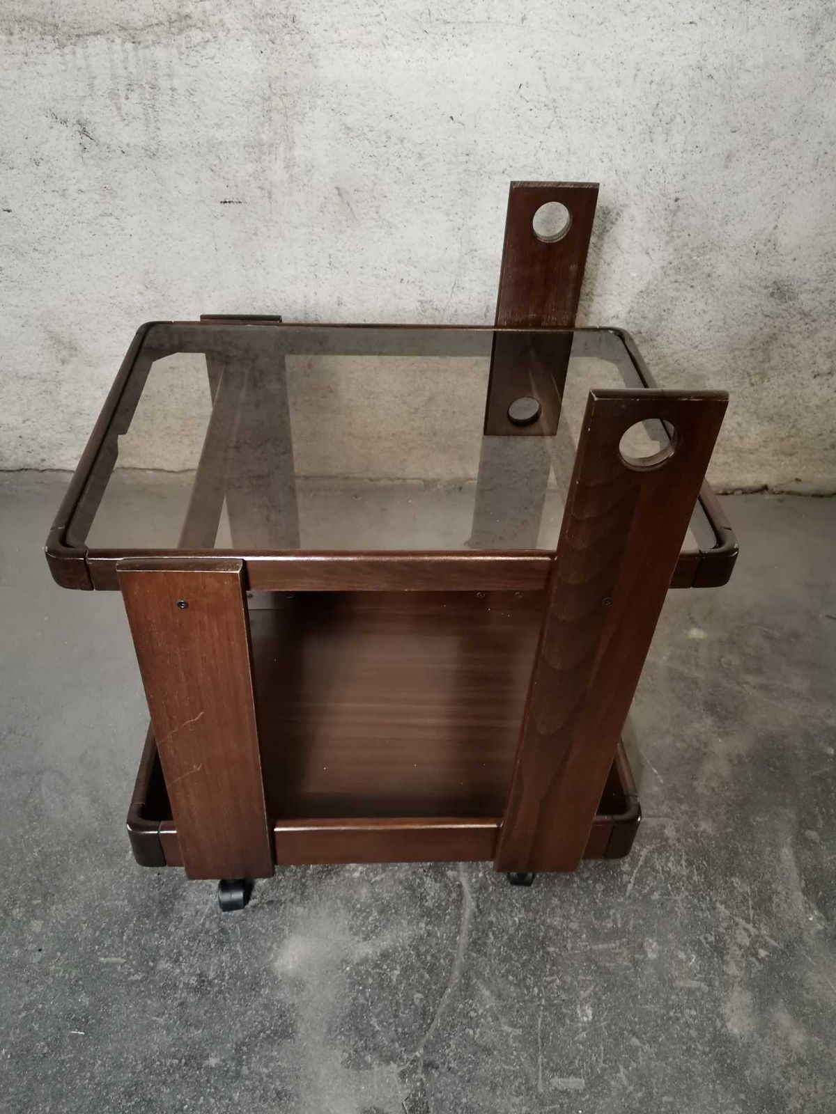 Serving Trolley, 1960s, Vintage photo for sale