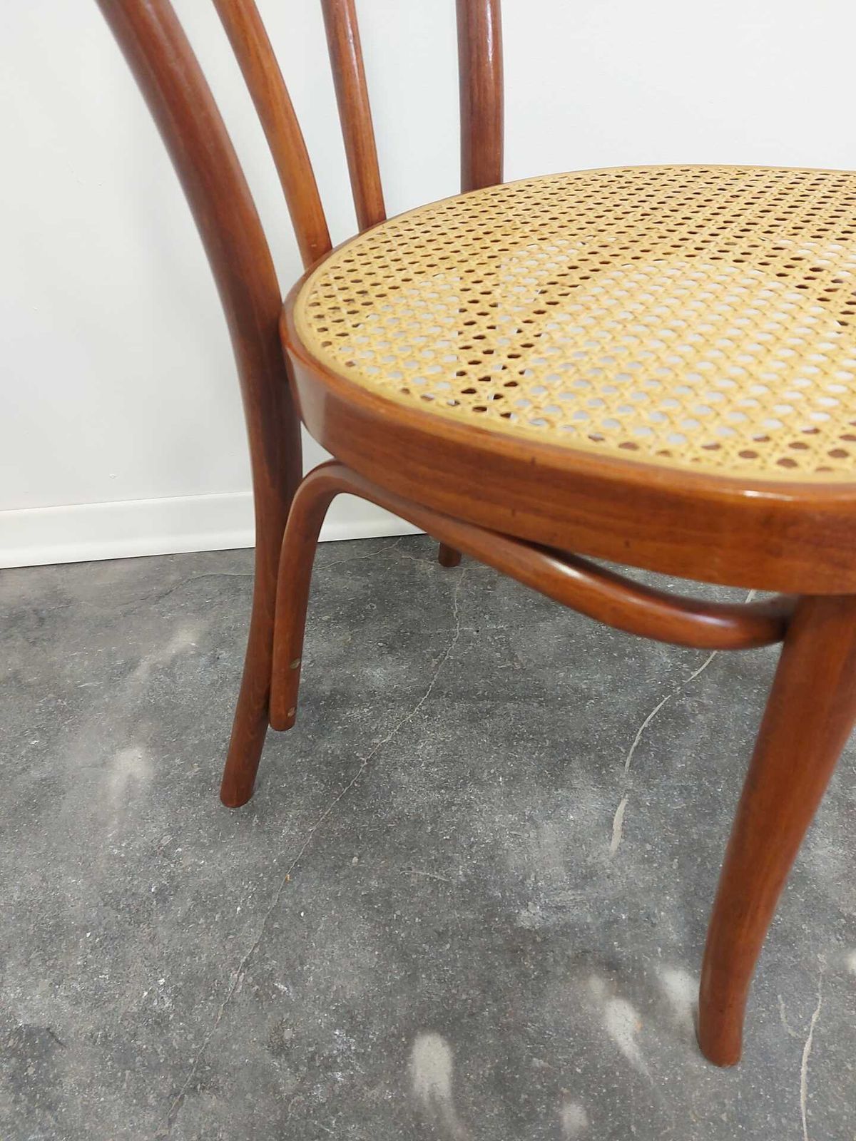 Dining Chair, Bentwood Cane, No. 18, 1970s photo furniture