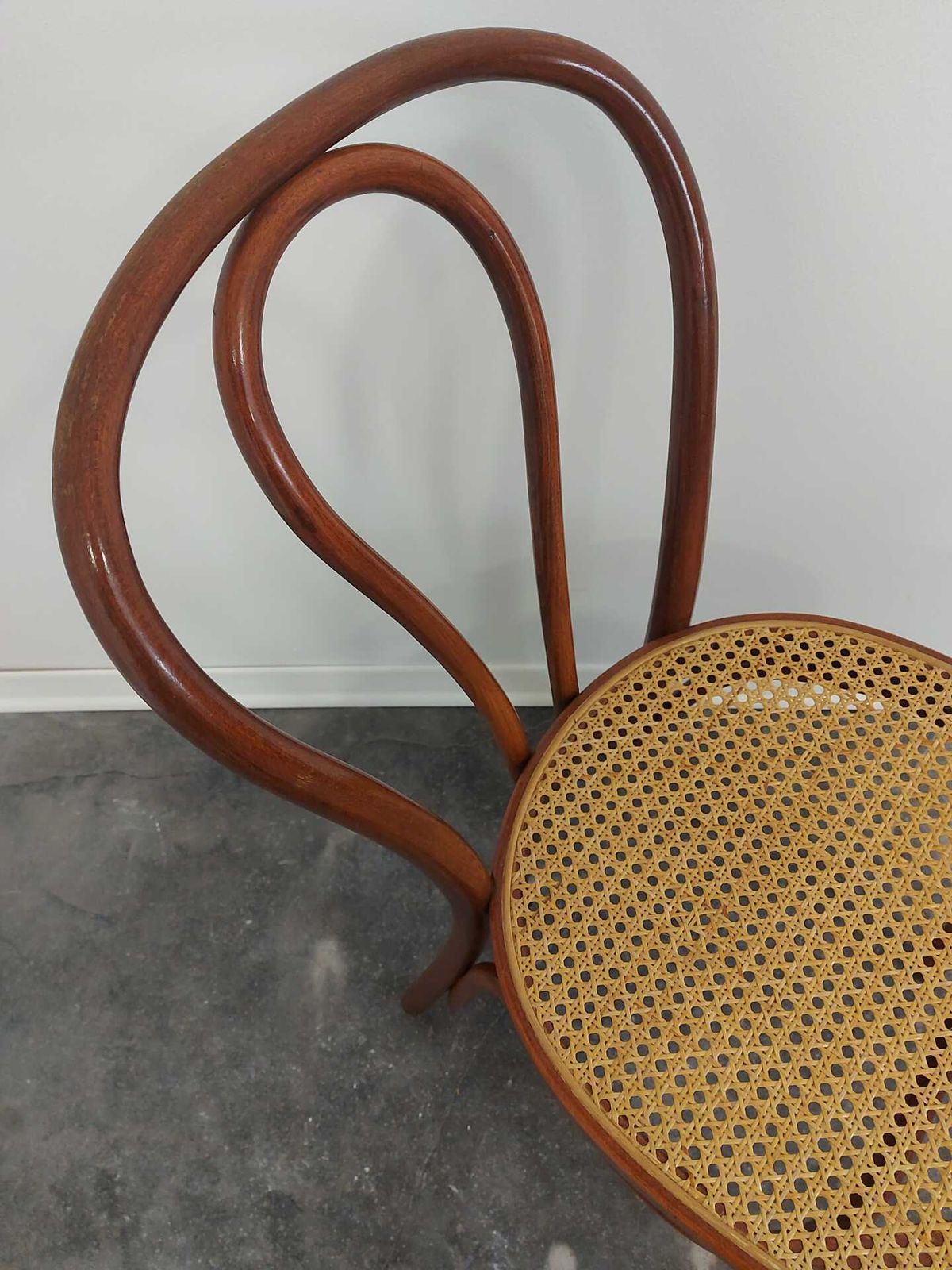 Dining Chair, Bentwood Cane, No. 18, 1970s photo for sale