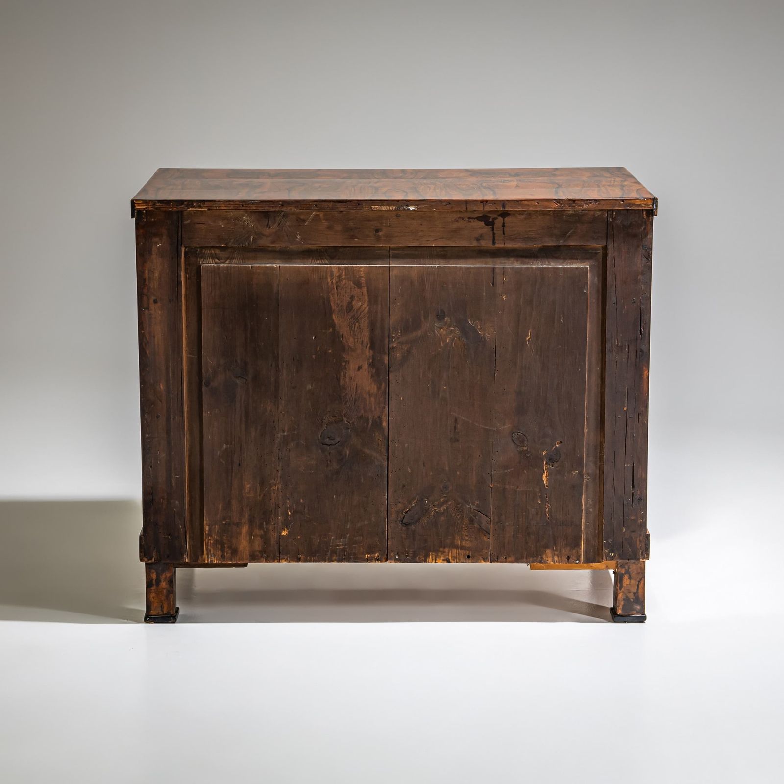 Biedermeier Chest Of Drawers In Walnut, German, Circa 1820 photo 3800.0