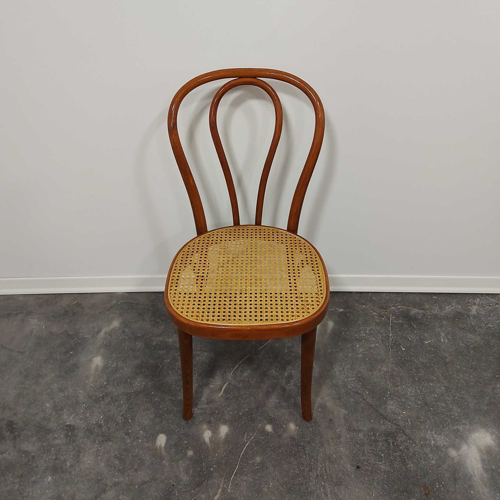 photo furniture Dining Chair, Bentwood Cane, No. 18, 1980s 1 Of 7