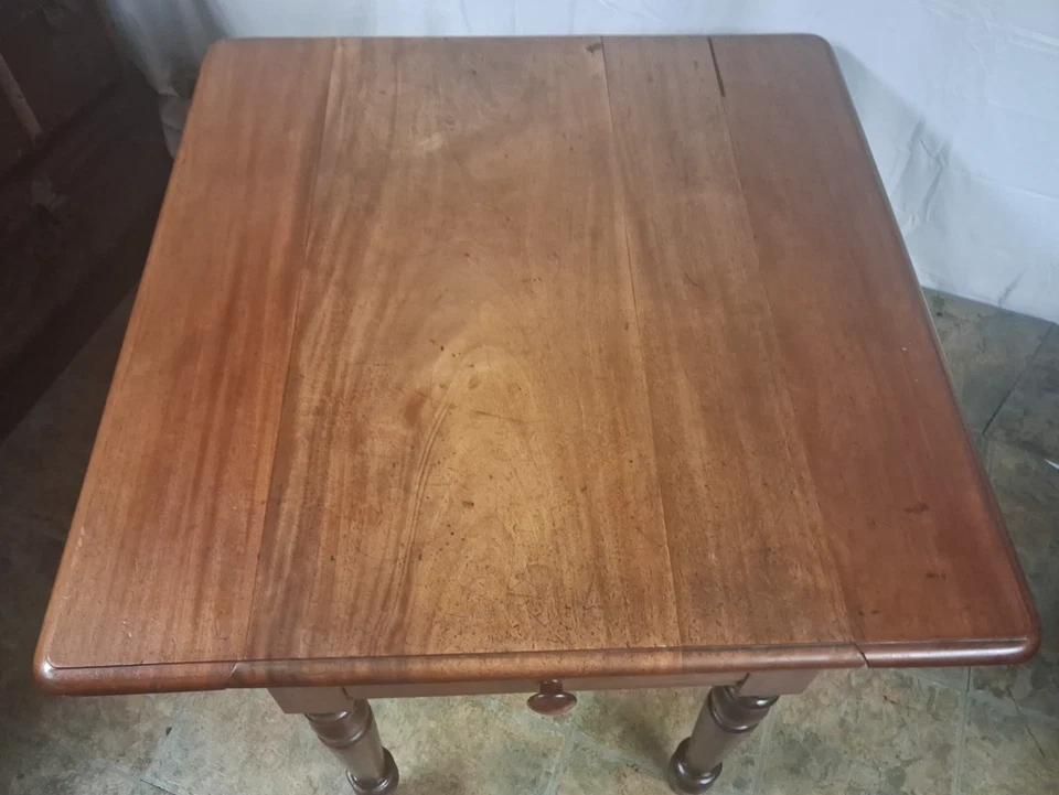 Antique Victorian Pembroke Table Full Of Gorgeous Patina photo for sale