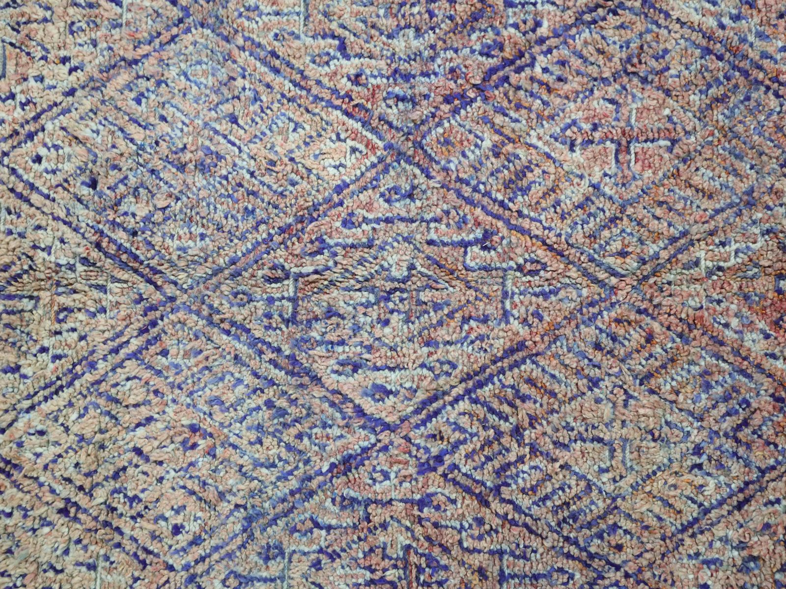 Degemma Vintage Moroccan Rug  7'1" X 12'3" photo Textiles