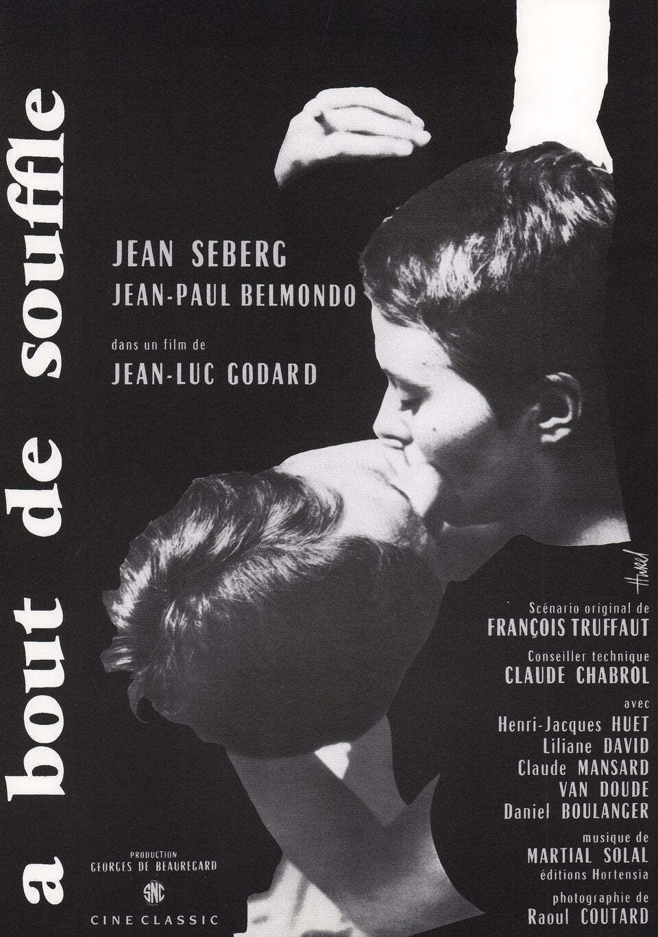 Breathless Original French R2000 Medium Poster