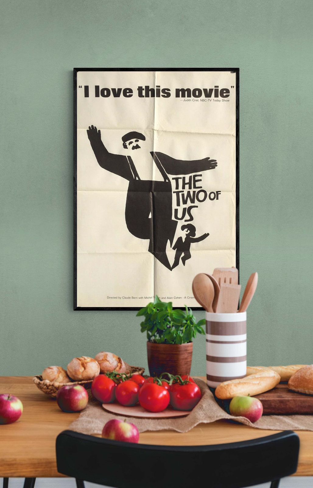 The Two Of Us Us One Sheet, 1960s photo furniture