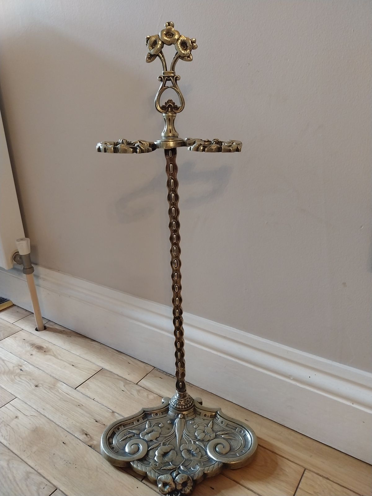 19th Century French Brass Aesthetic Stick Stand. photo furniture