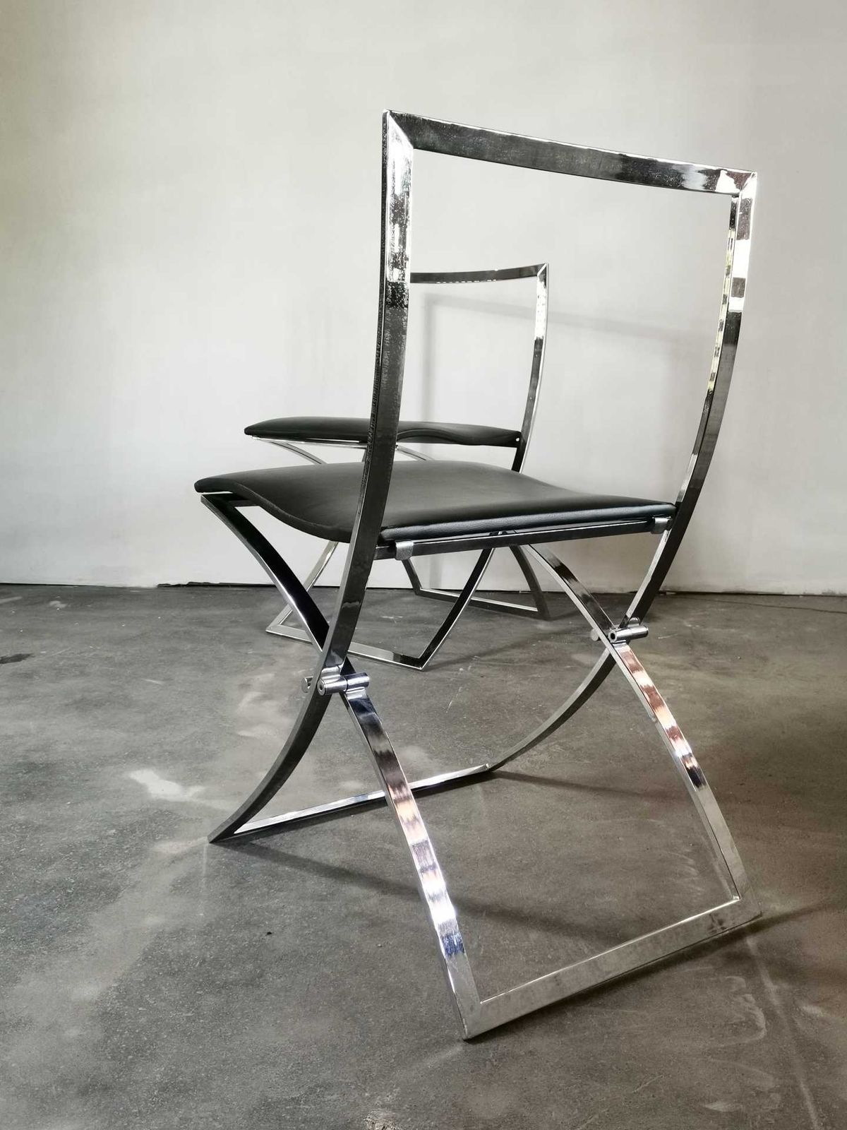 Marcello Cuneo, Model “Luisa”, 1970s Set Of 4 Dining Chairs photo vinterior