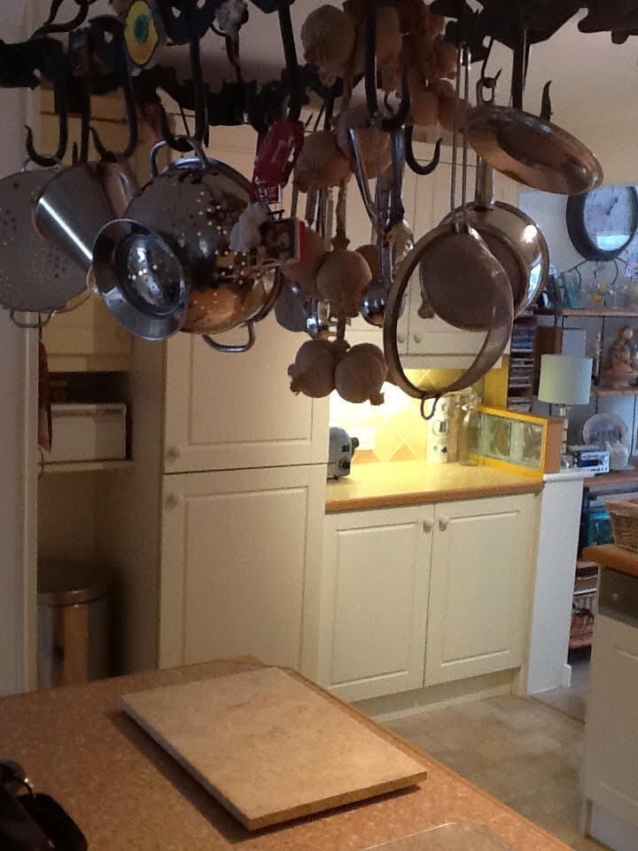 Wrought Iron Heavy Duty Vintage Pot Holder photo for sale