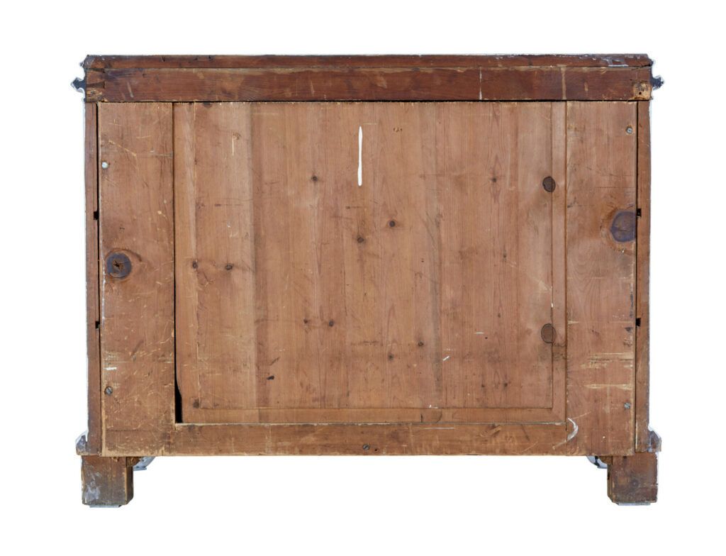 Swedish 19th Century Painted Chest Of Drawers photo vintage