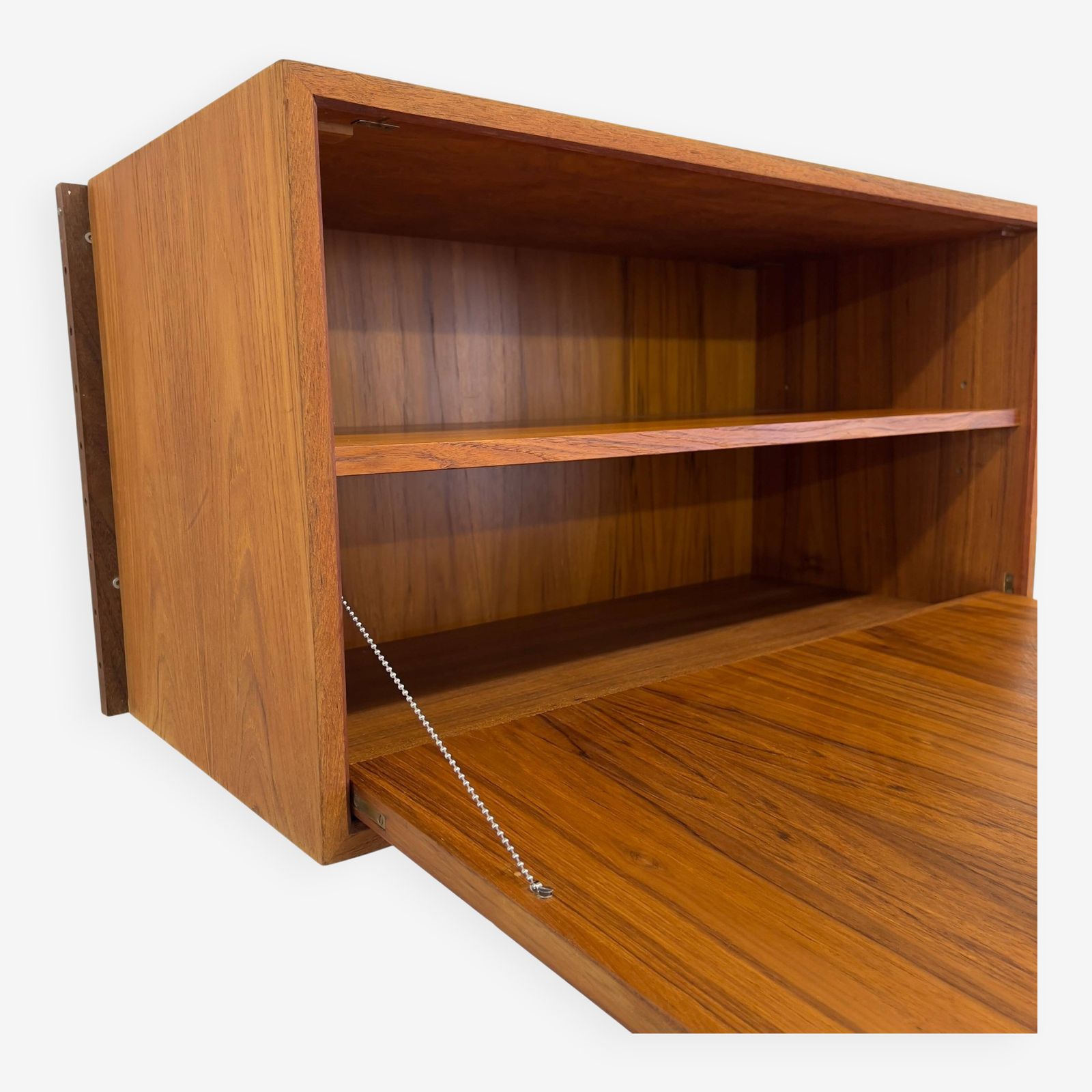 Teak Wall Cabinet By Poul Cadovius For Cado. photo furniture