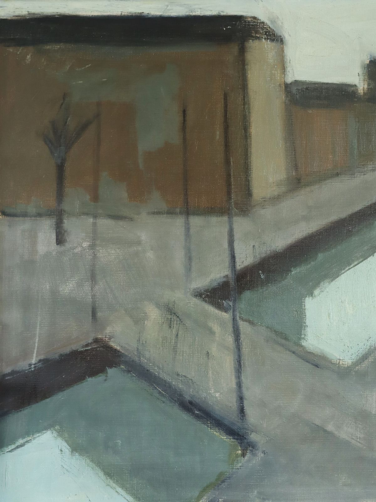 Echoes Of The Street Oil Painting photo buy