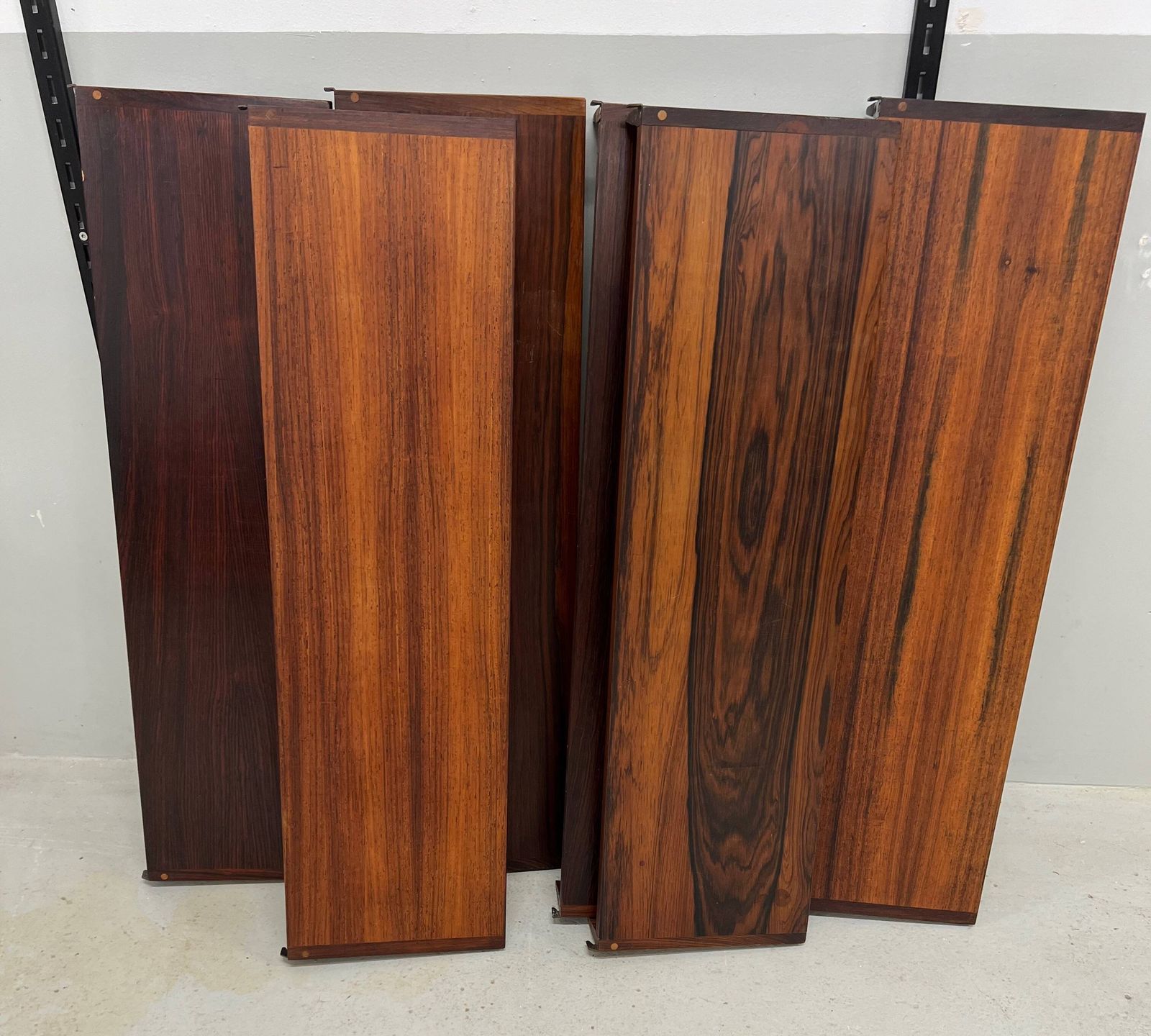 Kai Kristiansen Rosewood Shelving System, Felballes Møbler. photo furniture