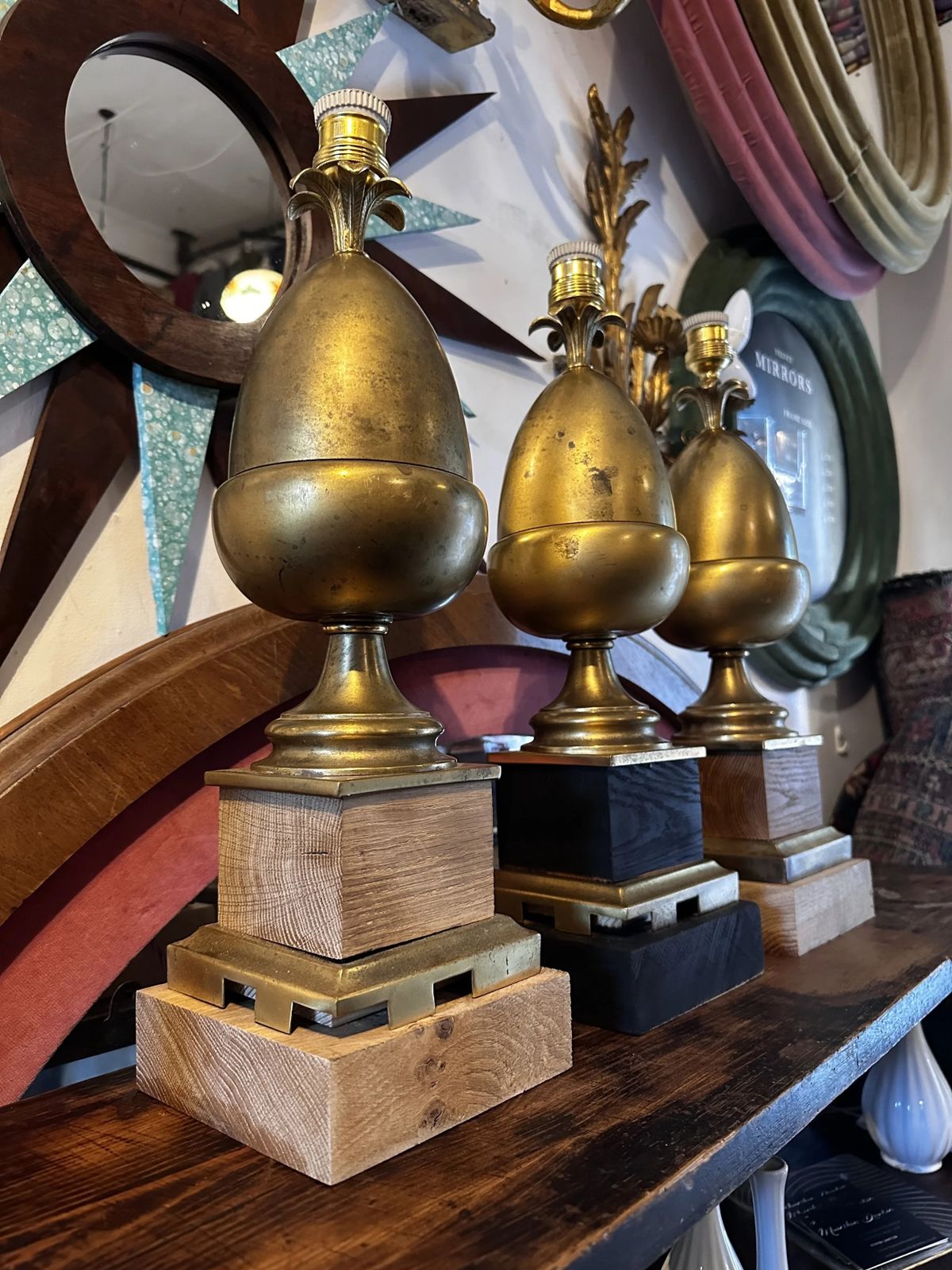 Parisian Palm Lamps Made W/ Deadstock Parts photo Lighting