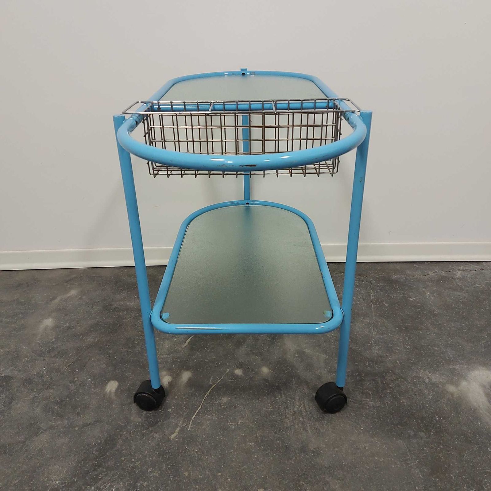 Bar Cart 1970s, Vintage photo for sale