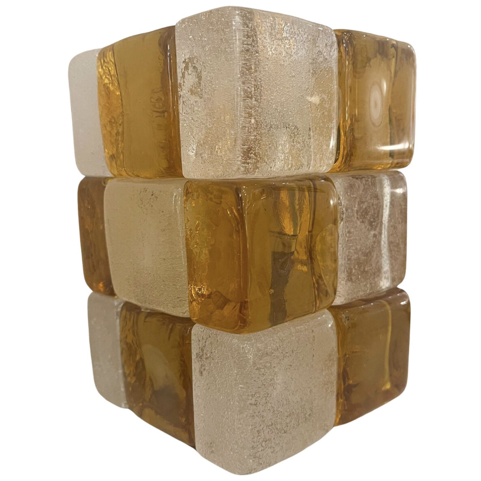 “Pulegoso” Glass Table Lamp By Albano Poli For Poliarte, 1970s