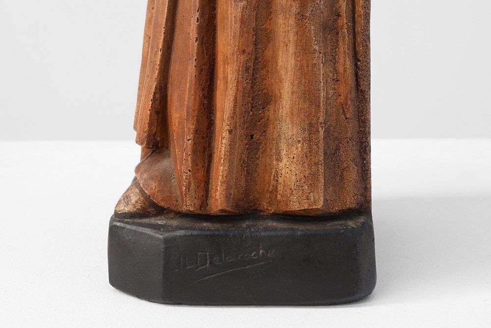 1562.0 Dom Pérignon Champagne Advertising Figure By J. L. Delaroche, France, 1930s photo