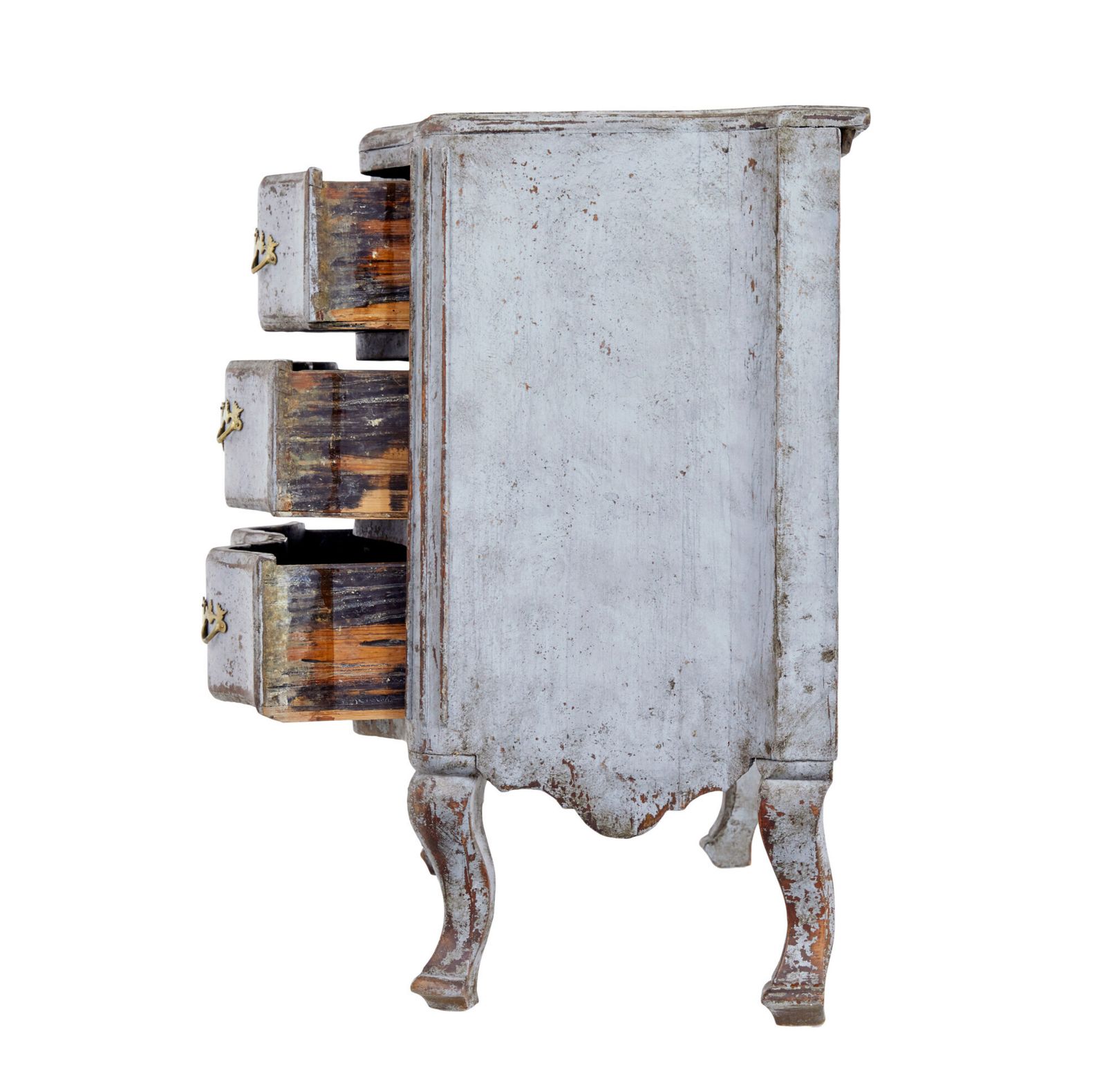 Swedish 19th Century Hand Painted Gustavian Chest Of Drawers photo 2965.0