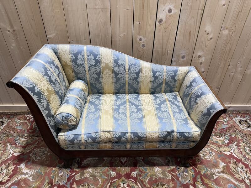 Banquette / Méridienne   Recamier époque Napoléon III photo furniture