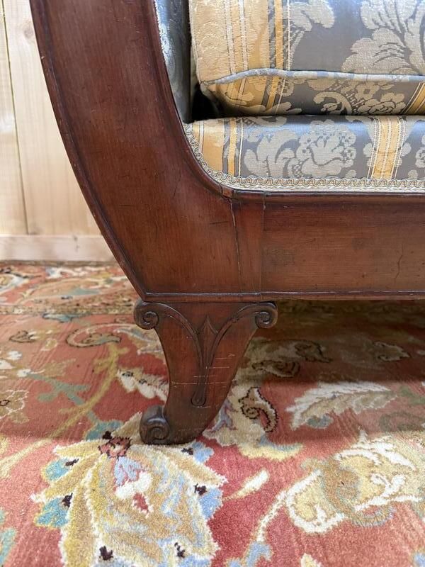 Banquette / Méridienne   Recamier époque Napoléon III photo for sale