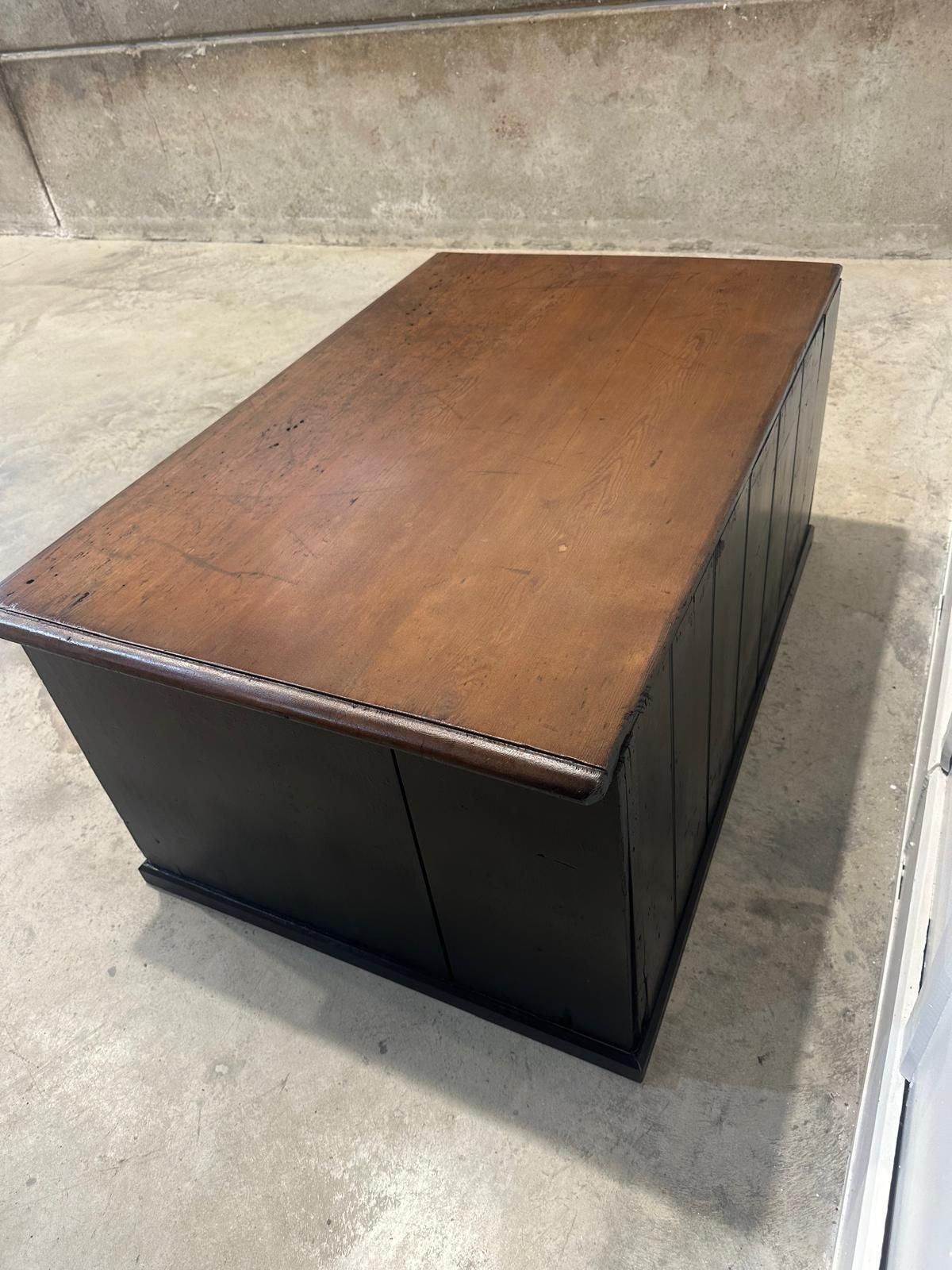 Mid Late 20th Century Architects Drawers Table photo furniture