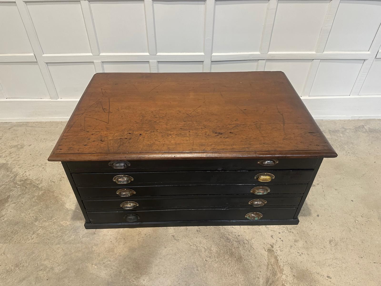 Mid Late 20th Century Architects Drawers Table photo buy