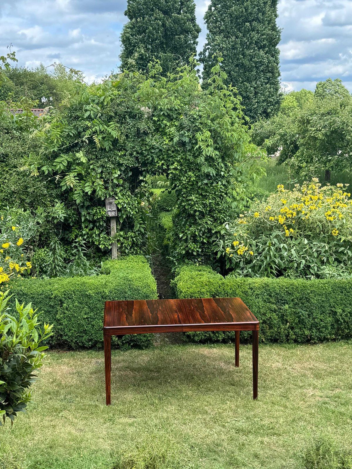 Mid Century Modern Danish Rosewood Dining Table By H. W. Klein For Bramin, 1960s   Pending A10 Certificate photo furniture