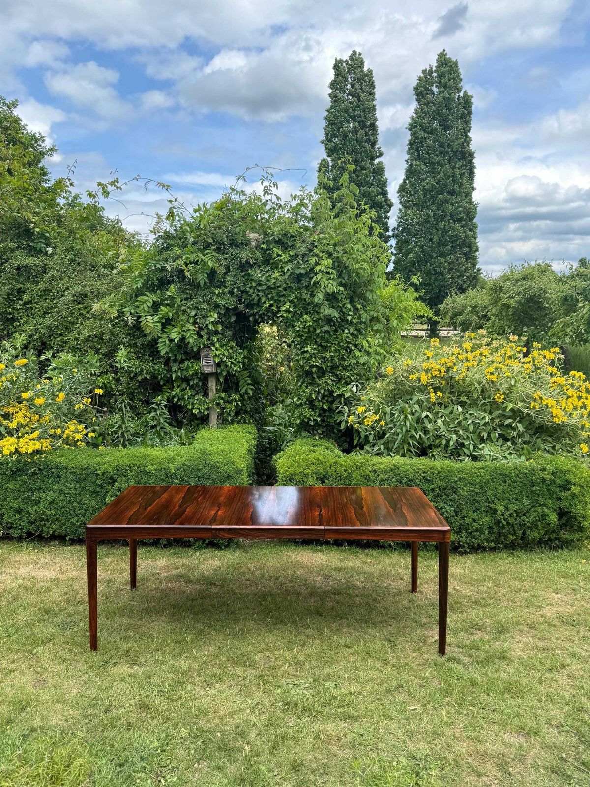 Mid Century Modern Danish Rosewood Dining Table By H. W. Klein For Bramin, 1960s   Pending A10 Certificate photo 2500.0