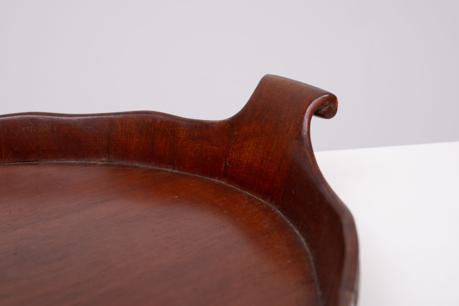 Antiek Nederlands Mahonie Dienblad, Jaren 1880 photo furniture